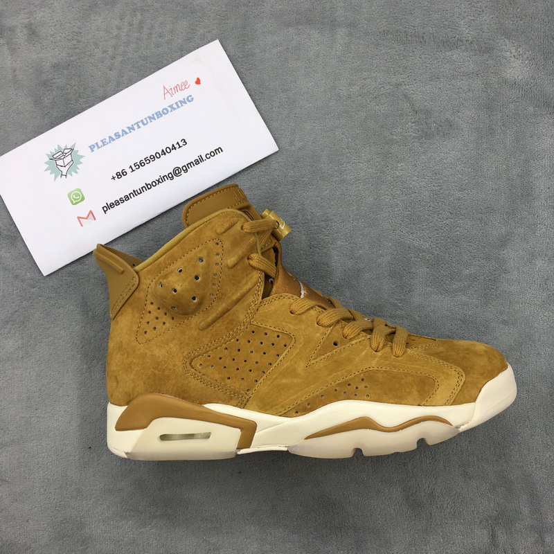 Authentic Air Jordan 6 “Golden Harvest”